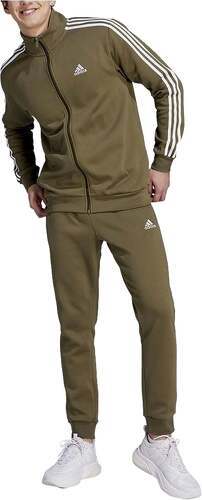 adidas Sportswear-Survêtement à 3 bandes en molleton Basic-3