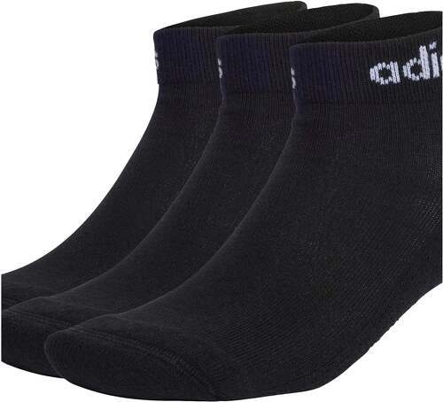 adidas Performance-Socquettes matelassées Linear (3 paires)-1