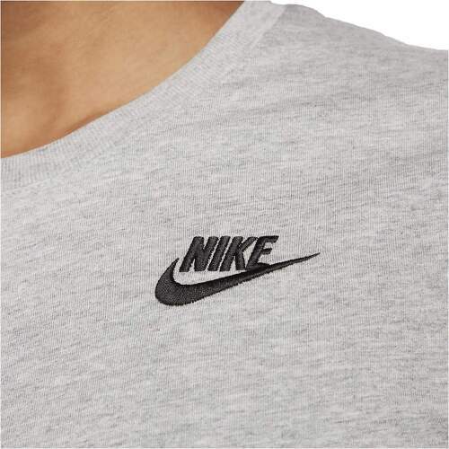 NIKE-T-shirt femme Nike Sportswear Club Essentials gris-4