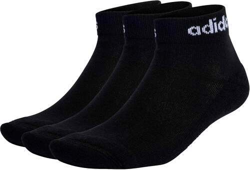 adidas Performance-Socquettes matelassées Linear (3 paires)-2