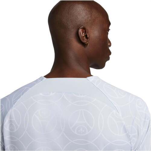 NIKE-Maillot  échauffement PSG Bleu-4