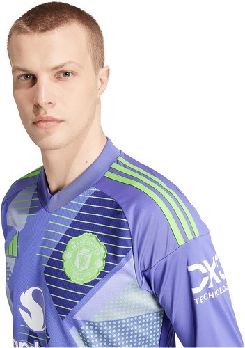 adidas-Manchester United manches longues  maillot de gardien 2024/2025 pourpr-2