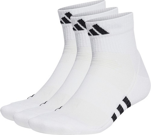 adidas Performance-Chaussettes mi-montantes matelassées Performance (3 paires)-0