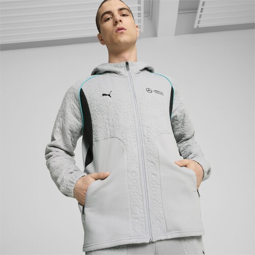 PUMA-Veste De Survêtement À Capuche Mercedes Amg Petronas F1®-3