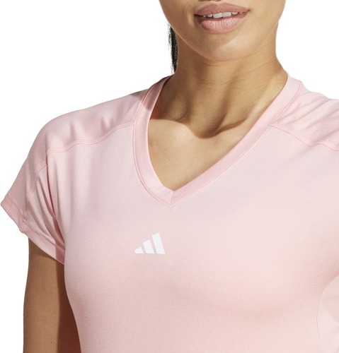 adidas Performance-T-shirt col en V logo minimaliste AEROREADY Train Essentials -3