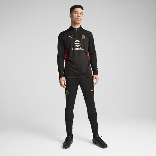 PUMA-Haut D'Entraînement À 1/4 Zip Ac Milan-2