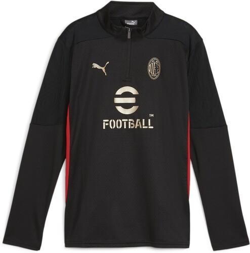 PUMA-AC Milan 1/4 sweatshirt zippé-image-1