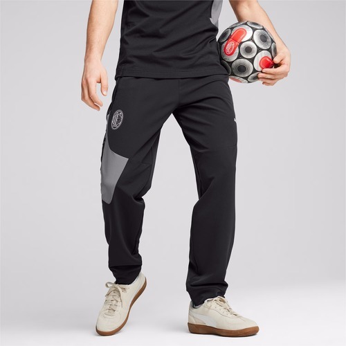 PUMA-Pantalon De Survêtement Prematch Milan Ac Pumatech Woven 2024/25-1