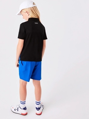 LACOSTE-Polo Lacoste Sport Junior Color-Bloc Noir / Bleu-4