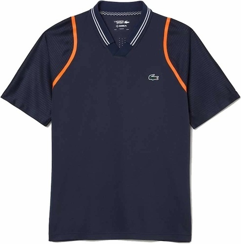 LACOSTE-Polo Lacoste Tennis x Daniil Medvedev Bleu Nuit-image-1