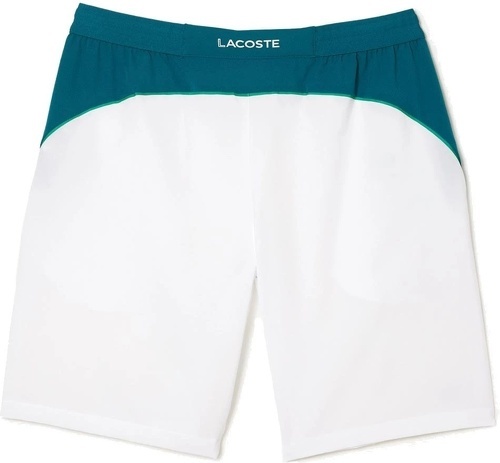 LACOSTE-Short Lacoste Sport New York Novak Djokovic Blanc / Vert-1