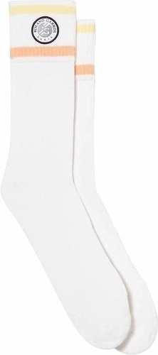 LACOSTE-Chaussettes Lacoste Roland Garros Blanc-0