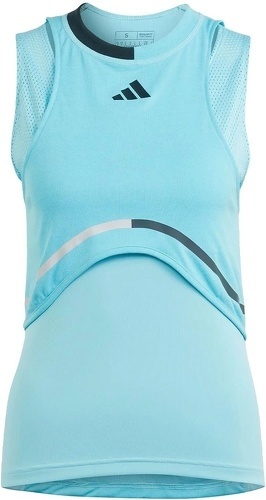 adidas Performance-Débardeur Match Bleu clair-0