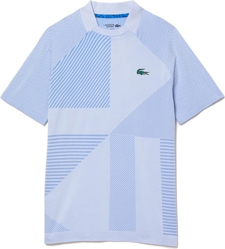 LACOSTE-Polo Lacoste Sport Seamless Bleu-0