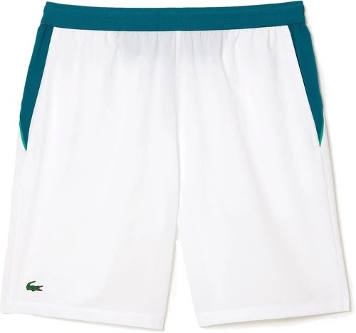 LACOSTE-Short Lacoste Sport New York Novak Djokovic Blanc / Vert-0