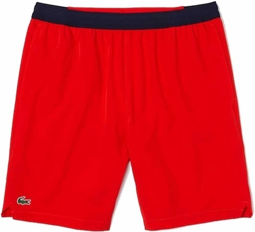LACOSTE-Short Lacoste Tennis x Novak Djokovic Rouge-0