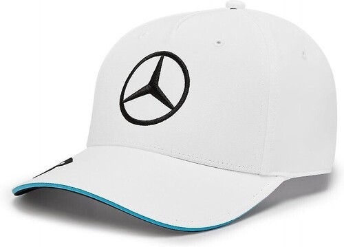 MERCEDES AMG PETRONAS MOTORSPORT-Casquette George Russell Mercedes AMG Petronas Motorsport Formule 1 Officiel Unisexe Blanche-image-1