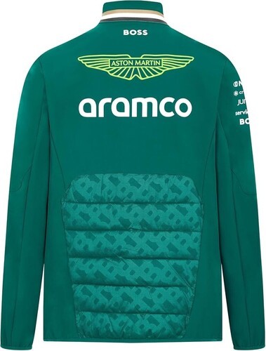 ASTON MARTIN F1 TEAM-Veste hybride Aston Martin Officiel Formule 1 Homme Vert-image-1