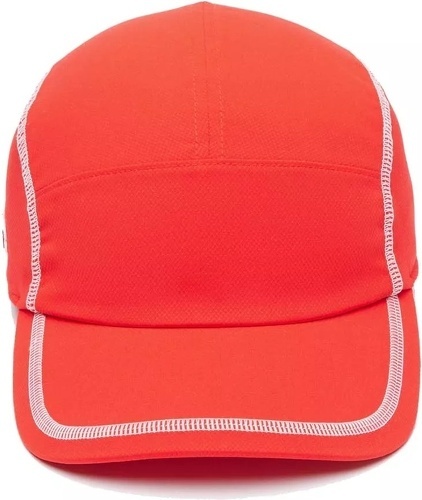 LACOSTE-Casquette Lacoste Color-Block Rouge-2