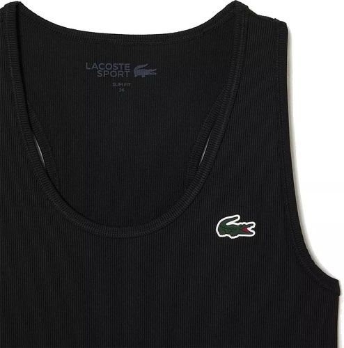 LACOSTE-Débardeur Lacoste Sport Noir-1