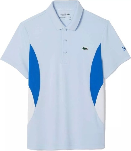 LACOSTE-Polo Lacoste Tennis Novak Djokovic Bleu clair-image-1