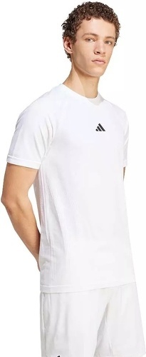 adidas-T-Shirt Adidas Londres Seamless Pro FreeLift Blanc-3