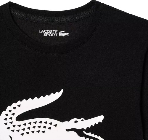 LACOSTE-T-Shirt Lacoste Sport Junior Noir-2