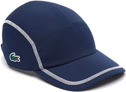 LACOSTE-Casquette Lacoste Color-Block Bleu marine-0