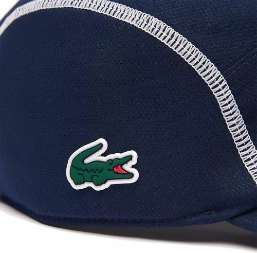 LACOSTE-Casquette Lacoste Color-Block Bleu marine-4