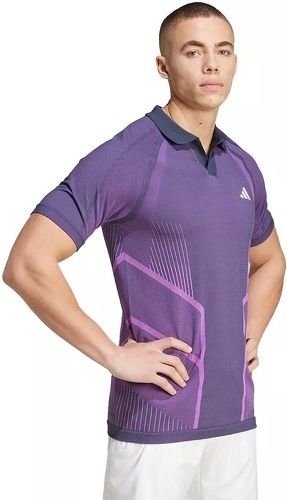 adidas-Polo Adidas Seamless Pro FreeLift Violet-3