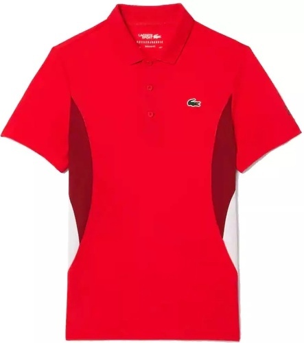 LACOSTE-Polo Lacoste Tennis Novak Djokovic Rouge-image-1