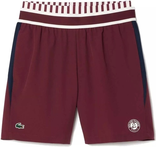 LACOSTE-Short Lacoste Tennis Sportsuit Roland Garros Medvedev Bordeaux-0