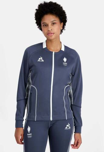 LE COQ SPORTIF-Sweat zippé Femme-0