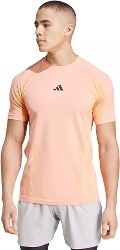 adidas-T-Shirt Adidas Seamless Pro FreeLift Pêche-1