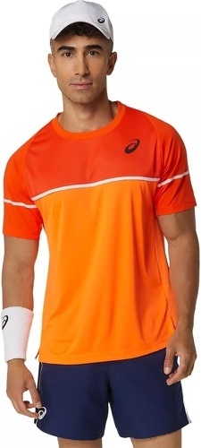 ASICS-Asics T-Shirt Game SS Top Heren Oranje-image-1