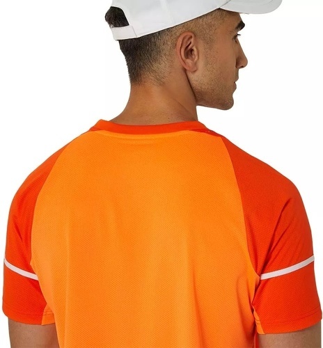 ASICS-T-Shirt Asics Game Orange-3