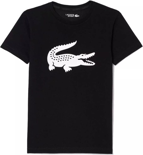 LACOSTE-T-Shirt Lacoste Sport Junior Noir-0