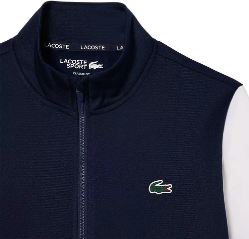 LACOSTE-Veste zippée Lacoste Tennis Sportsuit Bleu marine-1