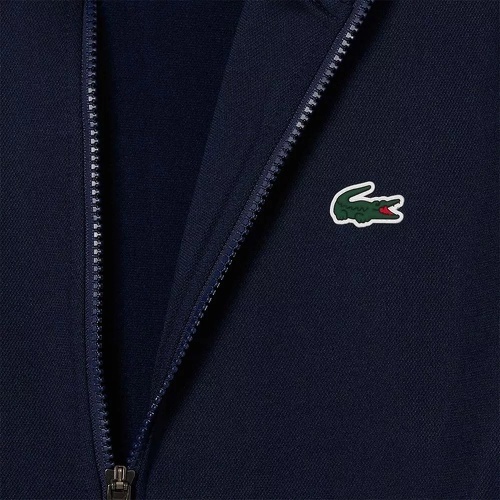 LACOSTE-Veste zippée Lacoste Tennis Sportsuit Bleu marine-4