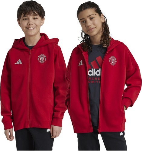 adidas Performance-Veste Manchester United Anthem Enfants-3