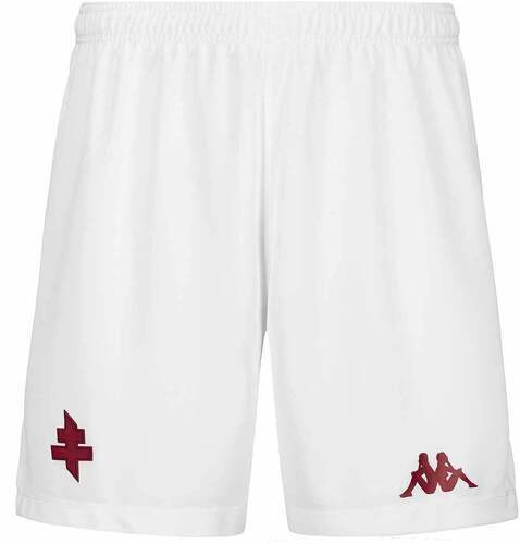 KAPPA-Short Kombat Ryder Home Homme FC Metz Domicile Officiel Football Blanc-image-1