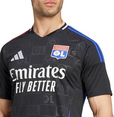 adidas-adidas Olympique Lyonnais Maillot Extérieur 2024-2025-3