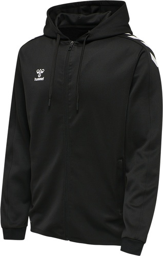 HUMMEL-hmlCORE XK POLY ZIP HOOD SWEAT-image-1