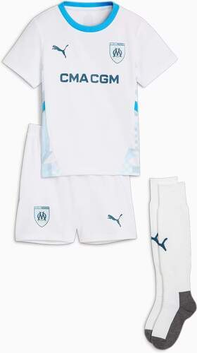 PUMA-Kit OM Domicile Enfant 2024/25 Blanc-image-1