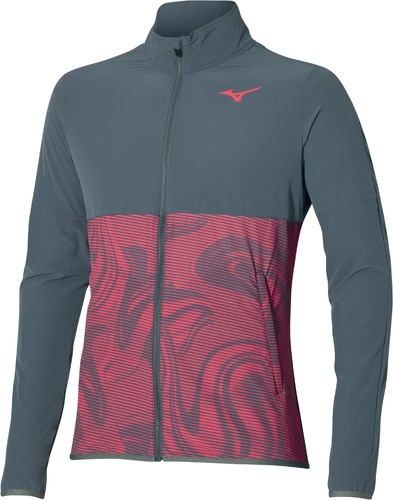 MIZUNO-Veste De Survêtement Mizuno Charge Printed-0