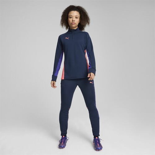 PUMA-Haut à 1/4 zip individualBLAZE Femme-2