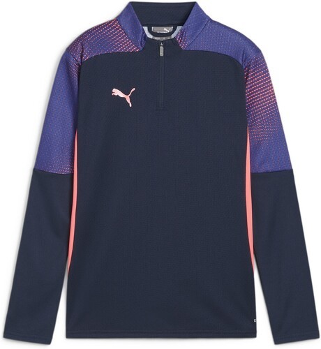 PUMA-Haut à 1/4 zip individualFINAL Enfant et Adolescent-0