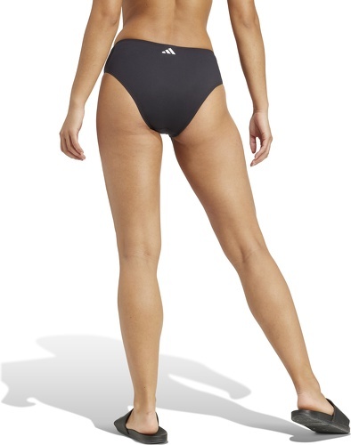 adidas Performance-Bas de bikini taille mi-haute Iconisea-3