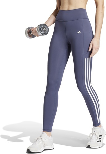 adidas Performance-Legging long 3 bandes Optime-1