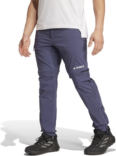 adidas Performance-Pantalon de randonnée Terrex Utilitas Zip-Off-1